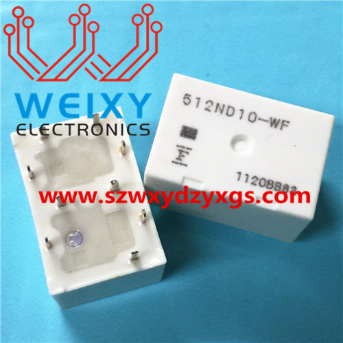 512ND10-WF Vulnerable electric relay for BCM of automobiles