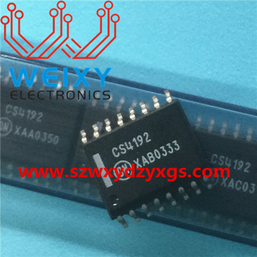 CS4192 commonly used vulnerable chip for automobiles
