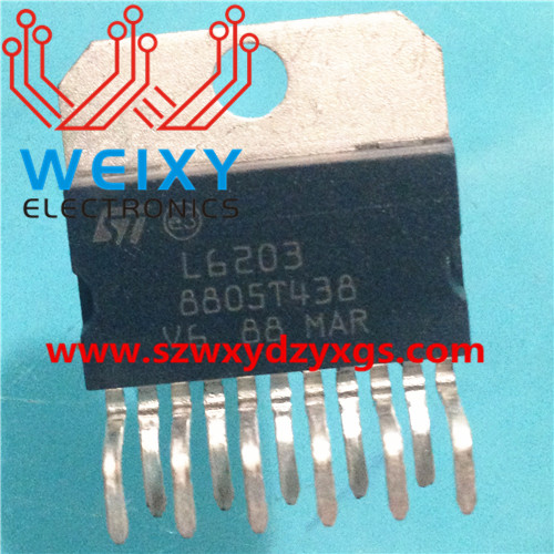 L6203  Vulnerable driver IC for automotive ECU