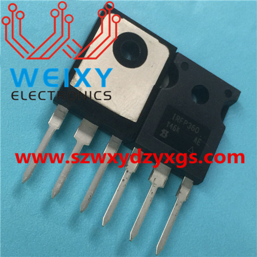 IRFP360   Vulnerable chips for automobiles ECU