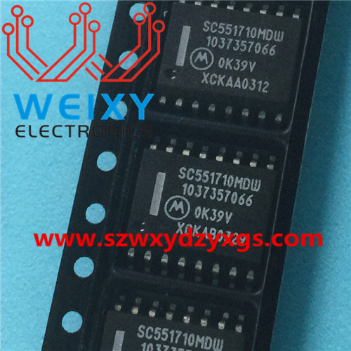 SC551710MDW 1037357066  Vulnerable driver IC for automotive ECU