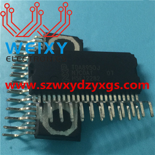 TDA8950J   Vulnerable chips for amplifier of automobiles