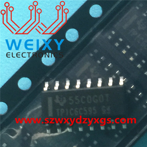 TPIC6C596  automotive ECU commonly used vulnerable driver chip