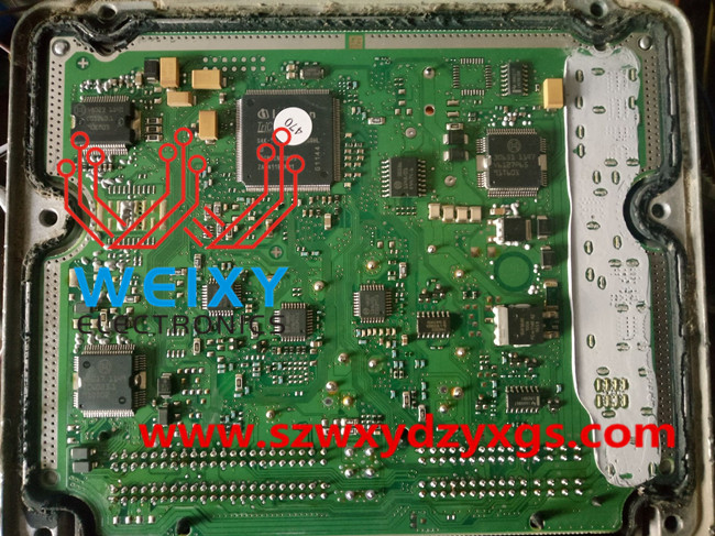 BOSCH diesel EDC17C55 ECU repair kit