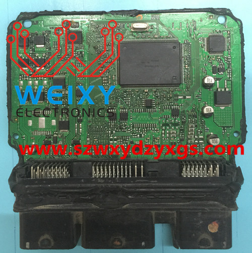 Repair kit for Mercedes-Benz W220 dashboard
