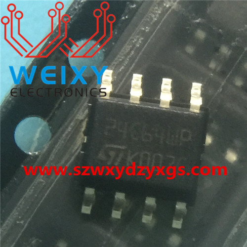 24C64 DIP8  Commonly used EEPROM chip for automobiles, Truck and excavator