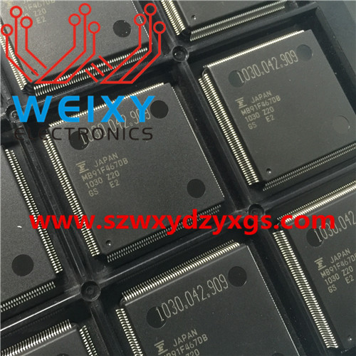 MB91F467DB MB91F4670B commonly used flash chip for automotive dashboard