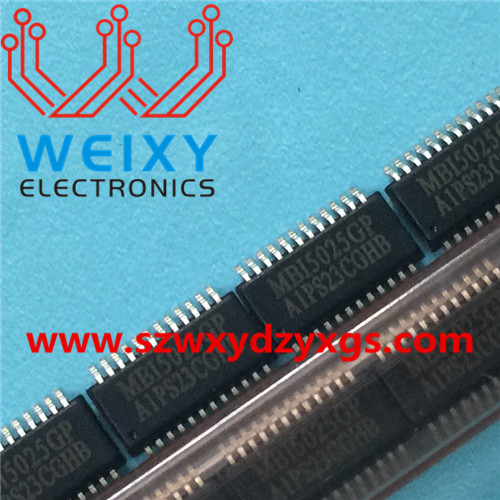 MBI5025GP  Vulnerable driver IC for automotive ECU