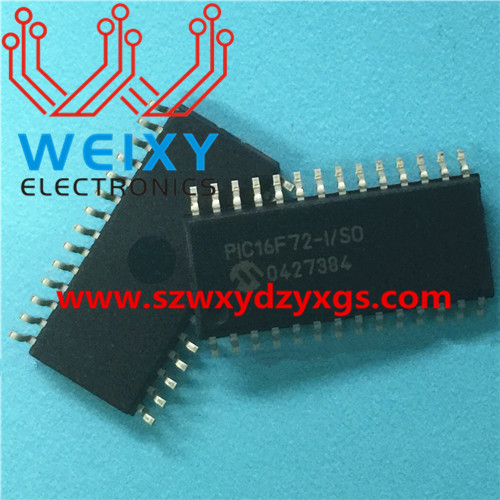 PIC16F72-I SO  commonly used vulnerable automotive storage chip