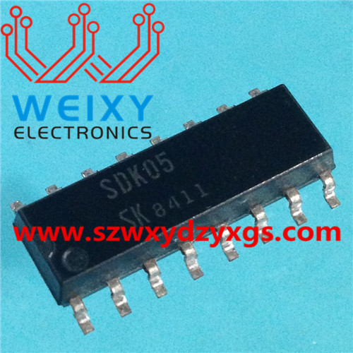 SE212  commonly used vulnerable driver IC for Toyota ECU