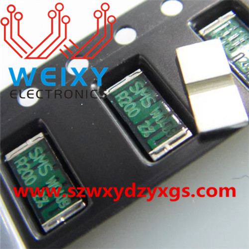 BVS R002 commonly used vulnerable high precision resistors for BMW ECU