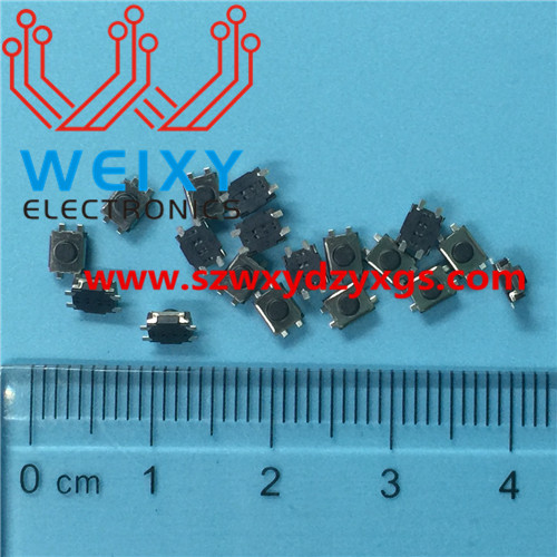 automotive key button  4X4X0.8MM 4PIN