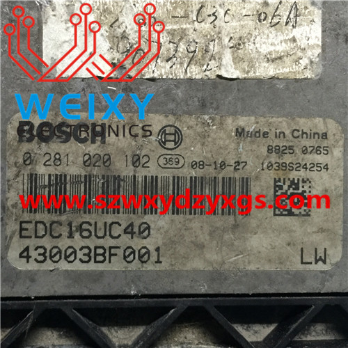 BOSCH EDC16UC40 repair kit