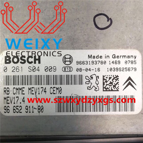 BOSCH PEUGEOT MEV17.4 ECU repair kit