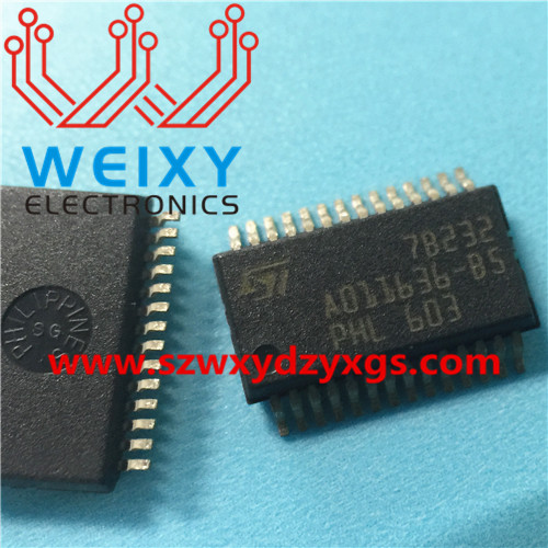 A011636-B5 Commonly used vulnerable driver chips for Mercedes-Benz and BMW ECU