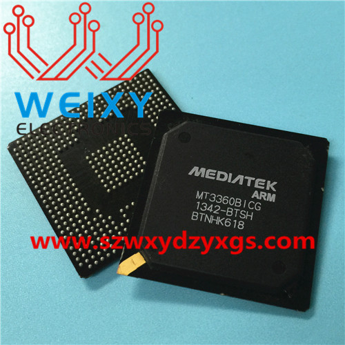 MT3360BICG Vulnerable chips for Philco Navigation control unit