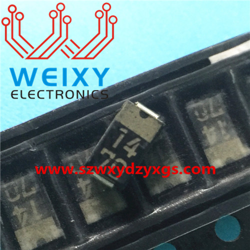 14 Commonly used vulnerable diode for automotive ECU