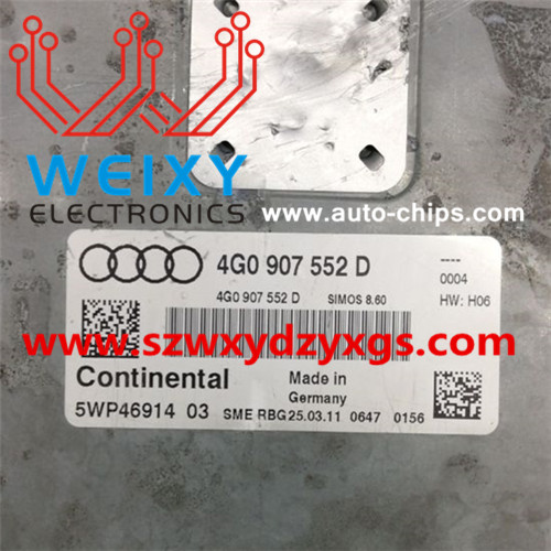 4G0907552D Audi A6L, A7 ECU repair kit