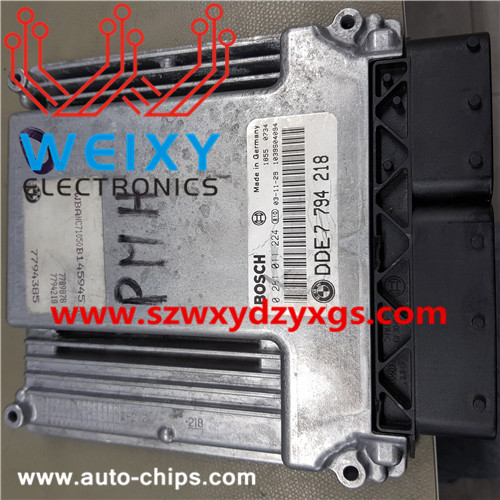 BMW E60 DME DDE7794218  0281011224 Repair kit