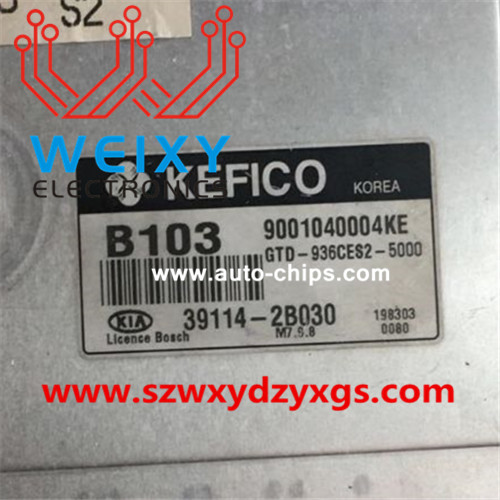 Hyundai KIA 39124-2B030 MG7.9.8 ECU repair kit