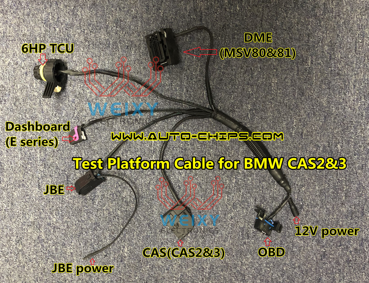 Test Platform Cable for BMW CAS2 & CAS3