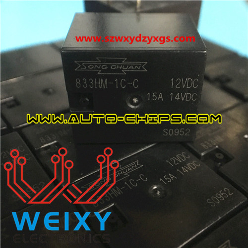 833HM-1C-C Automotive commonly used relays