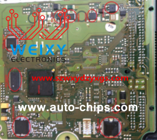 Repair kit for BMW 0281012334 DDE7797497 ECU