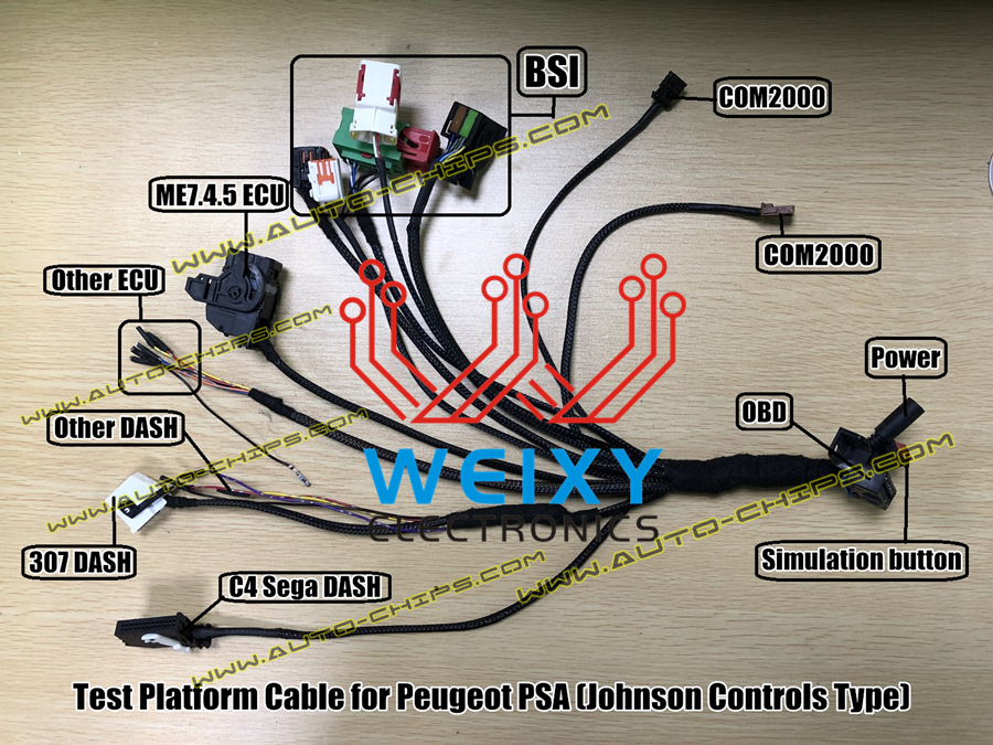 AM29F800BB-90EF commonly used vulnerable flash chip for automobile ECU