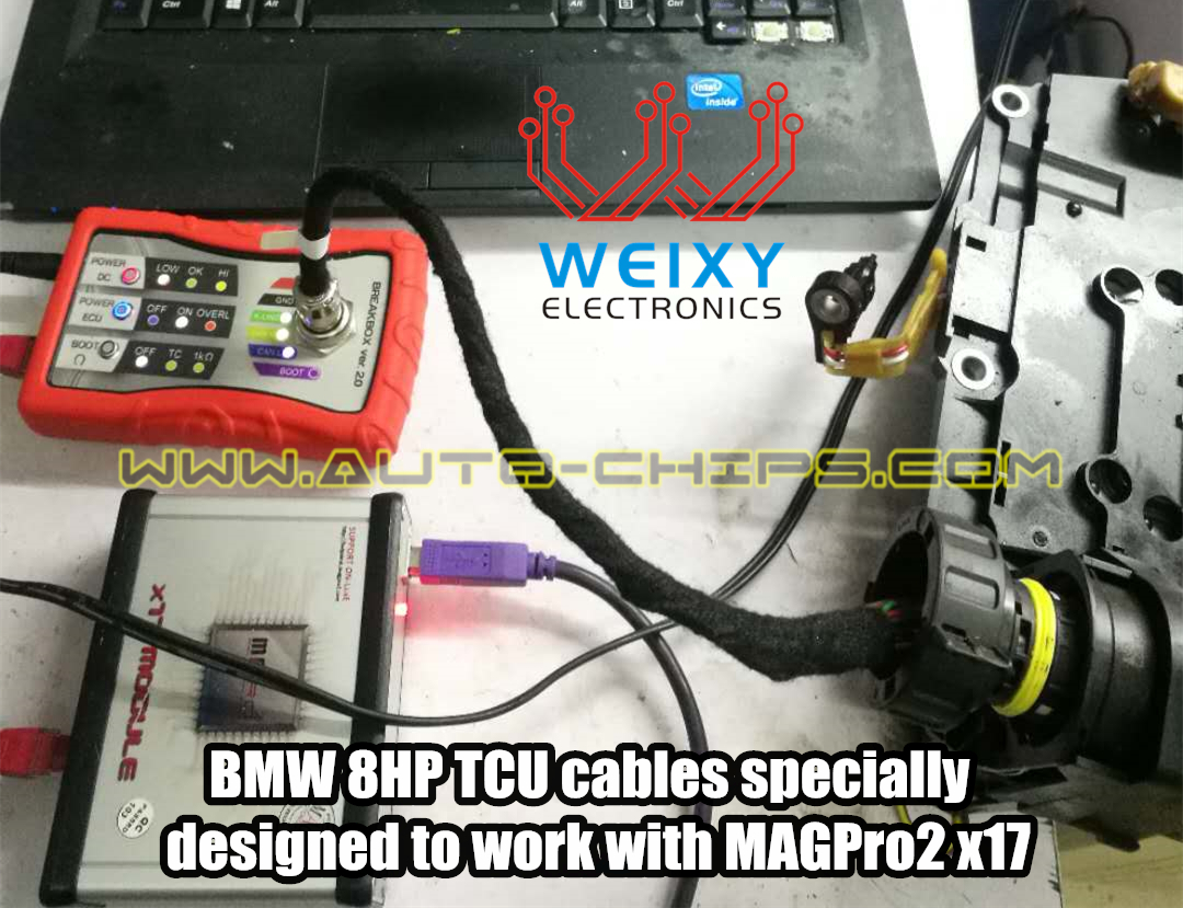 BMW 8HP TCU cables specially designed to work with MAGPro2 x17