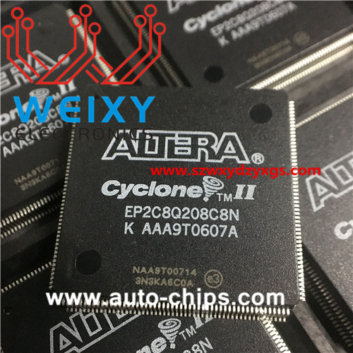 EP2C8Q208C8N commonly used vulnerable chip for automotive dashboard