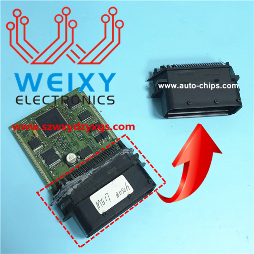 AM27C010-120JC commonly used vulnerable flash chip for automotive ecu