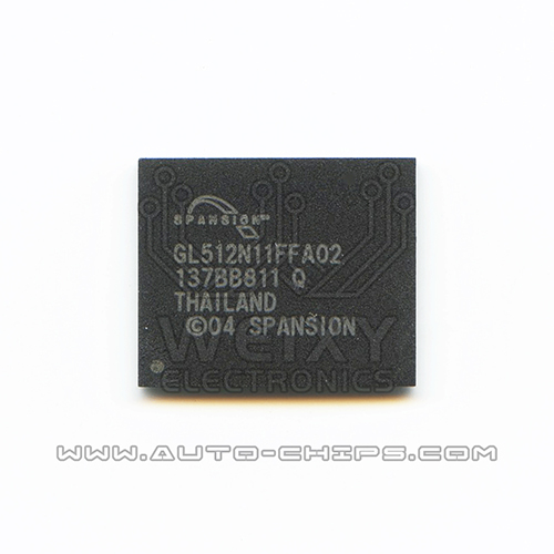 GL512N11FFA02  Commonly used vulnerable storage chips for Audi audio host, can solve the screen display failure