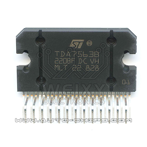 TDA7563B   Vulnerable chips for amplifier of automobiles