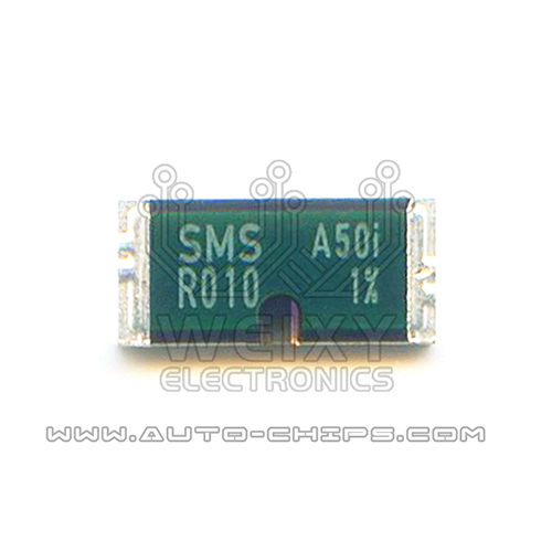 SMS R010  commonly used vulnerable high precision resistors for BMW N20 / N55