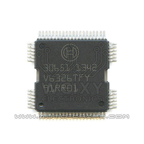 30651   commonly used vulnerable fuel injection driver chip for BOSCH ECU