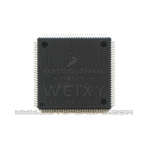 MC9S12XEG384VAL 1M12S commonly used storage MCU chip for BMW FRM / Mercedes-Benz SAM