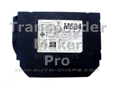 TMPro2 Software module 165 – Porsche body module PAS with ID48 in key