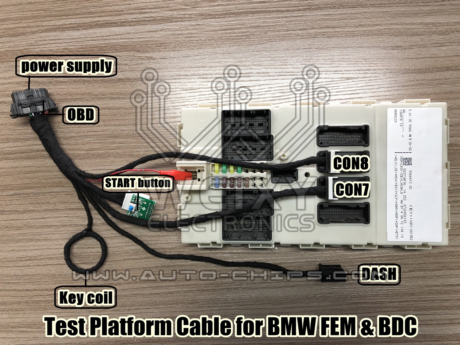 Test Platform Cable for BMW FEM & BDC