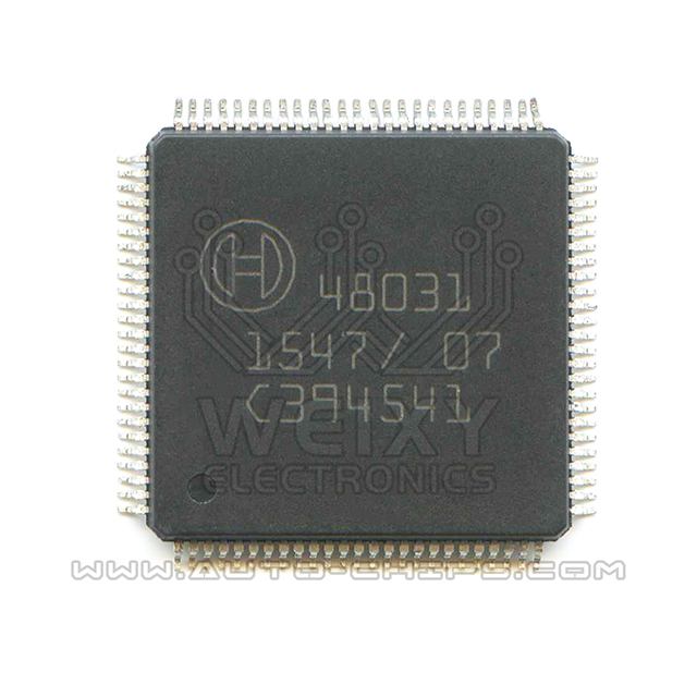 BOSCH 48031 commonly used vulnerable chip for automotive ecu