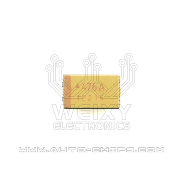 476A 476 10V Capacitor use for automotives