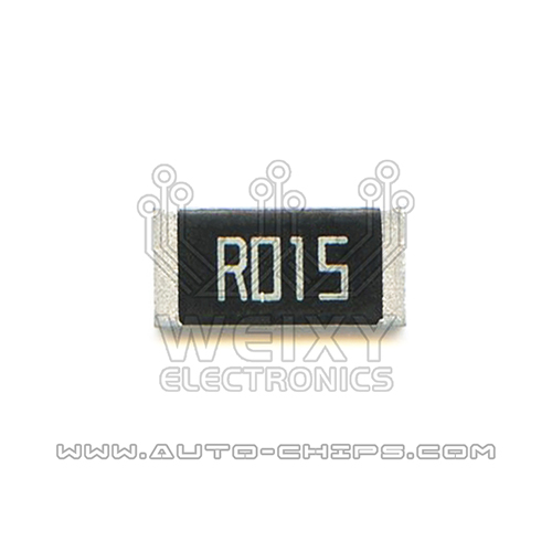 R015 resistor use for automotives