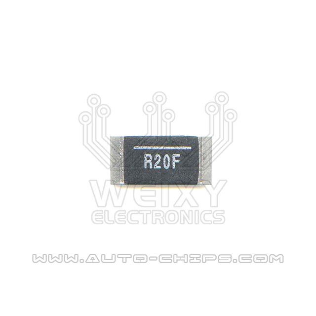 R20F resistor use for automotives