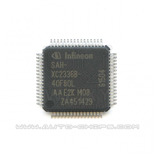 SAH-XC2336B-40F80L commonly used MUC chip for Automotive airbag control unit