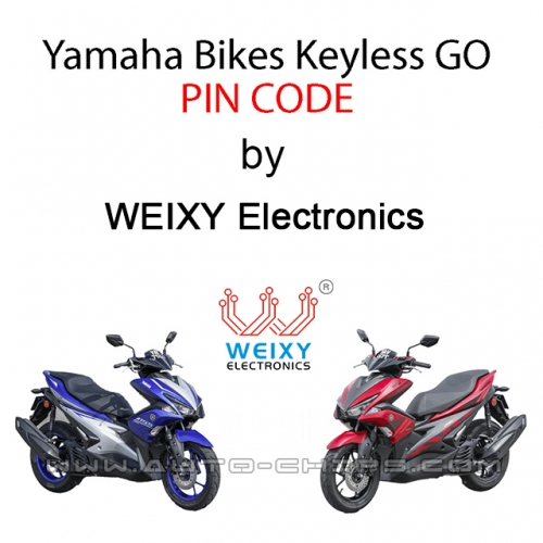 PIN code for Yamaha keyless-go bikes