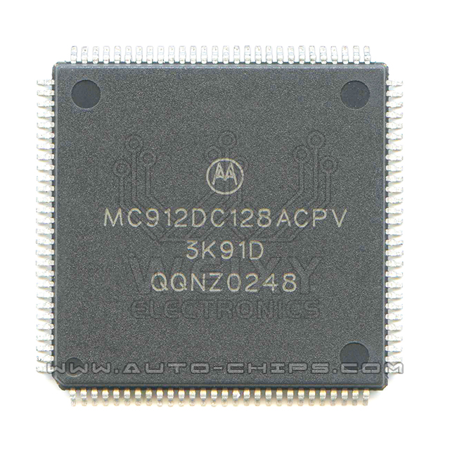 MC912DC128ACPV 3K91D MCU chip use for automotives