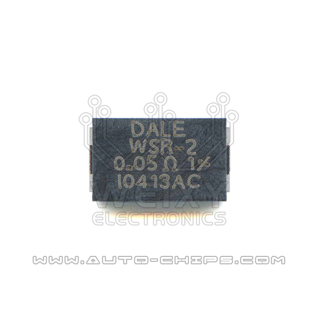 DALE WSR-2 0.05R resistor use for automotives ECU