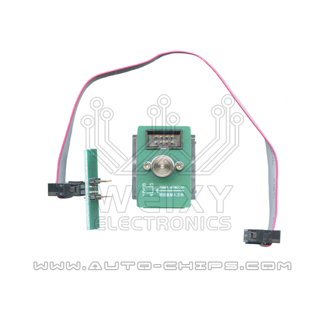 Puncture socket adapter for SOIC8 eeprom chip