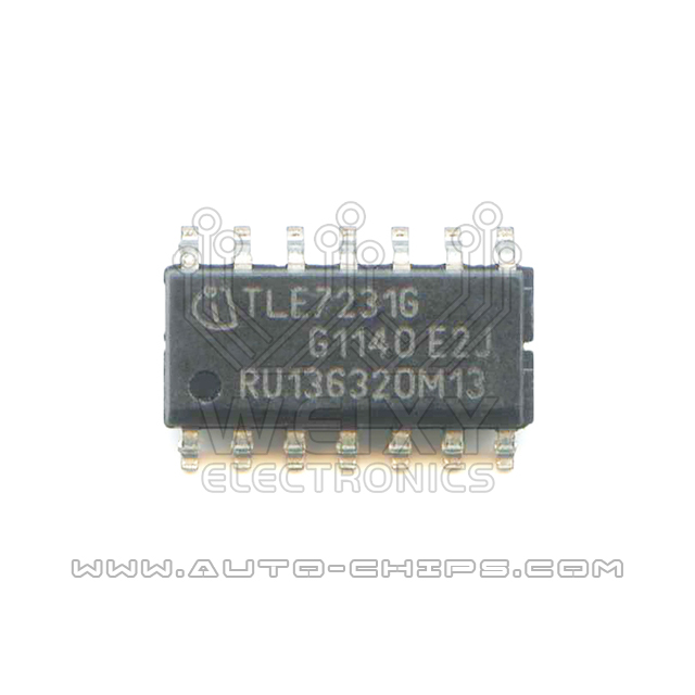 TLE7231G chip use for automotives