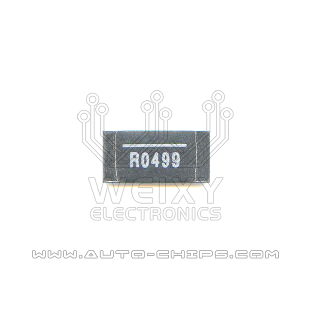 R0499 resistor use for automotives