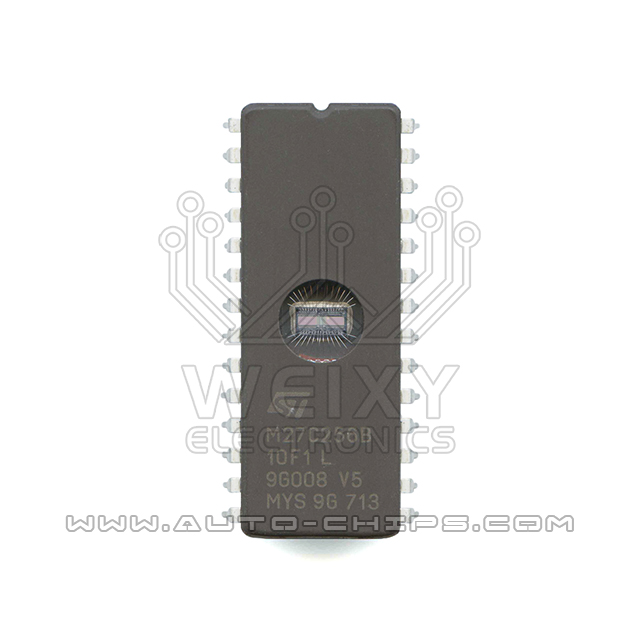 M27C256B-10F1L flash chip use for automotives ECU